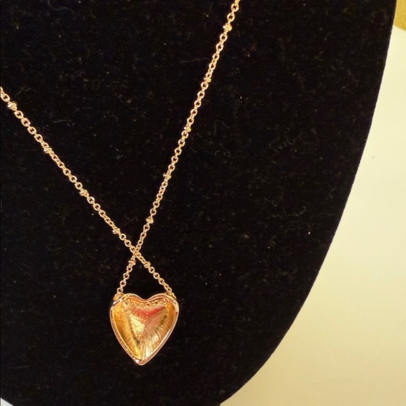 Park Lane Gold Heart Necklace New - Picture 5 of 8